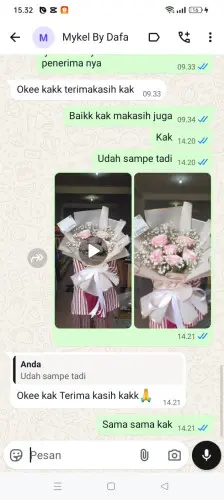 Testimonial Buket Bunga tambakbaya