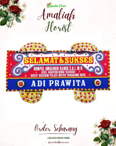 Karangan Bunga Ucapan Selamat tambakbaya